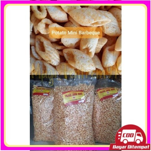 

Potato mini BBQ kemasan 1 kilogram snack kiloan