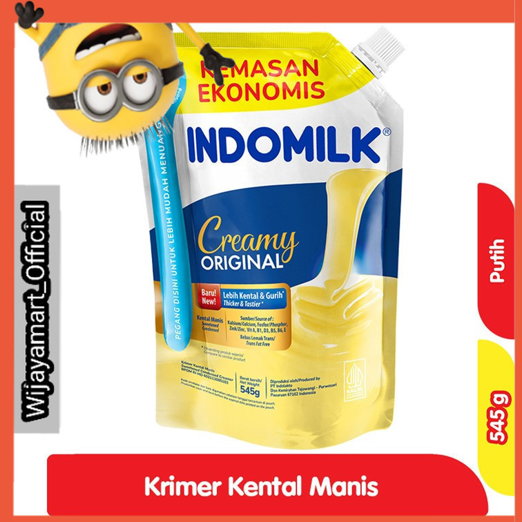 

Indomilk Krimer Kental Manis Putih 545 g