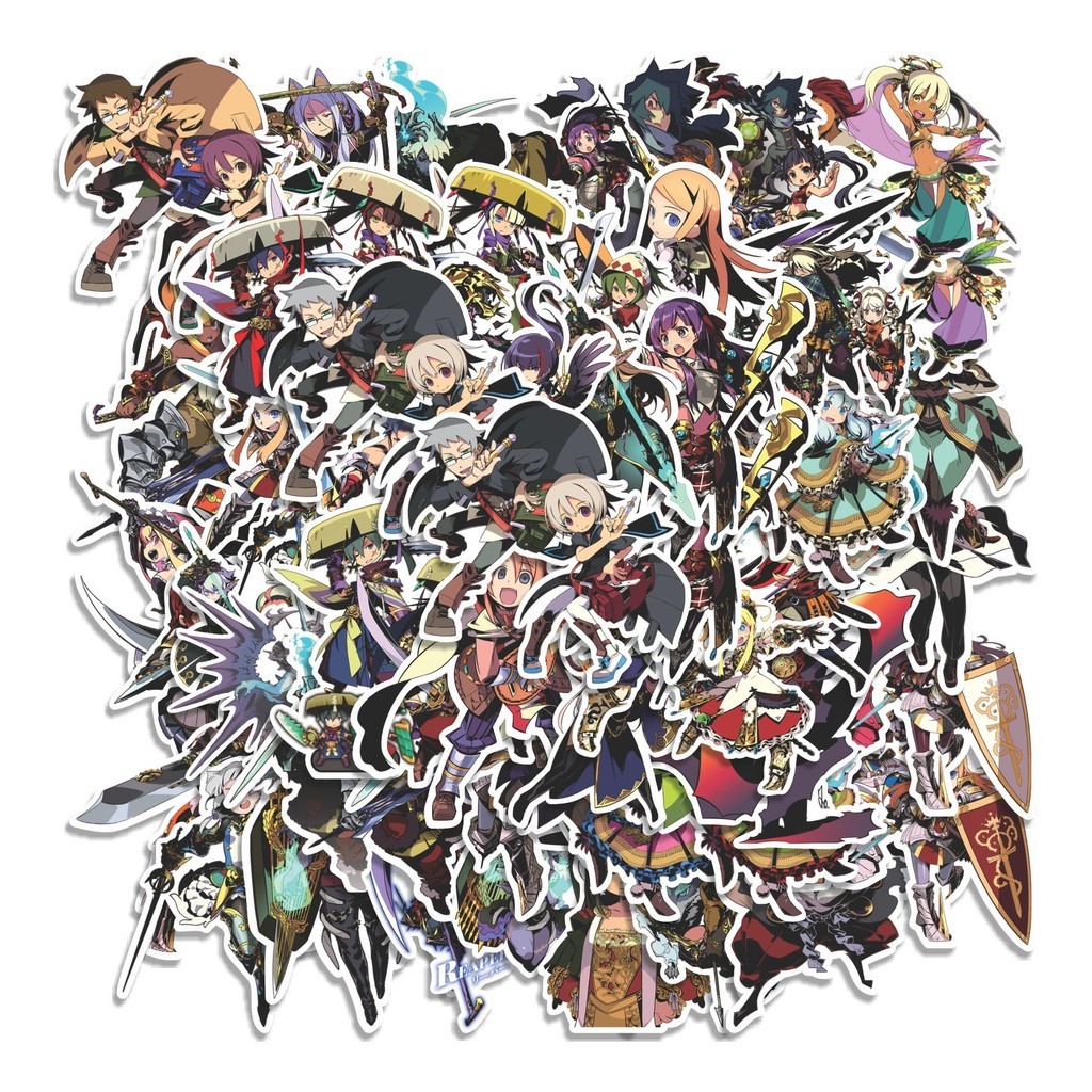 

COD 50 Pcs Stiker ETRIAN ODYSSEY NINTENDO GAMING Lucu Anti Air Untuk Dekorasi Notebook Sepeda Skateboard Handphone