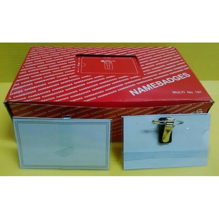 

Koleksi Terbaru- Name Tag Multi/tanda peserta peniti dan jepit buaya