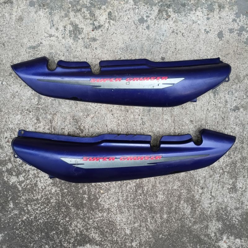 Cover Body Belakang Honda Tiger Lawas Tilas Tiger 2000 Ungu Violet Original Copotan
