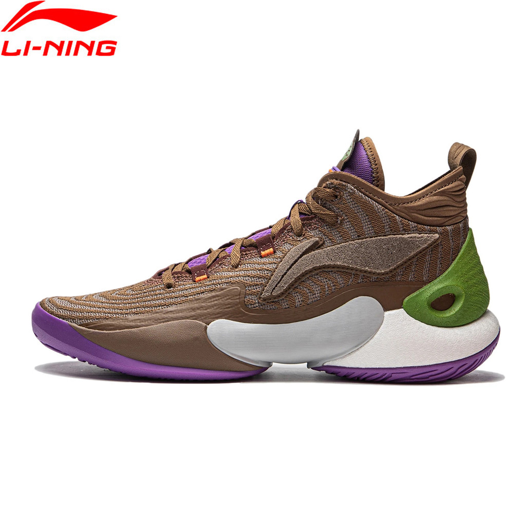 Li-Ning Men YUSHUAI XVIII Professional Basketball Shoes BOOM Cushion LiNing Sports Competition Shoes