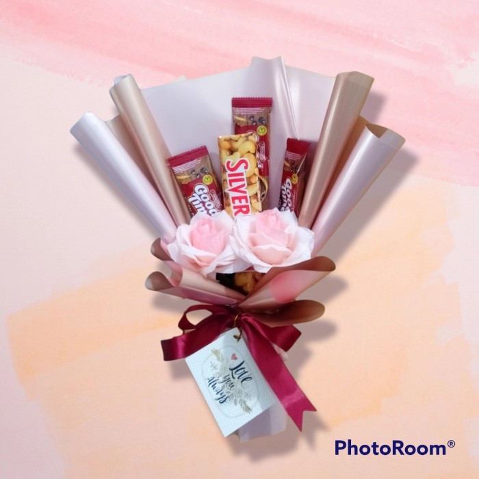 

Buket, buket coklat, buket bunga, valentine, buket wisuda,bouquet - BketCoklat 50K IS