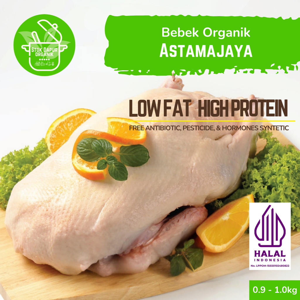 

Astamajaya Bebek Organik Segar Beku/Fresh Frozen