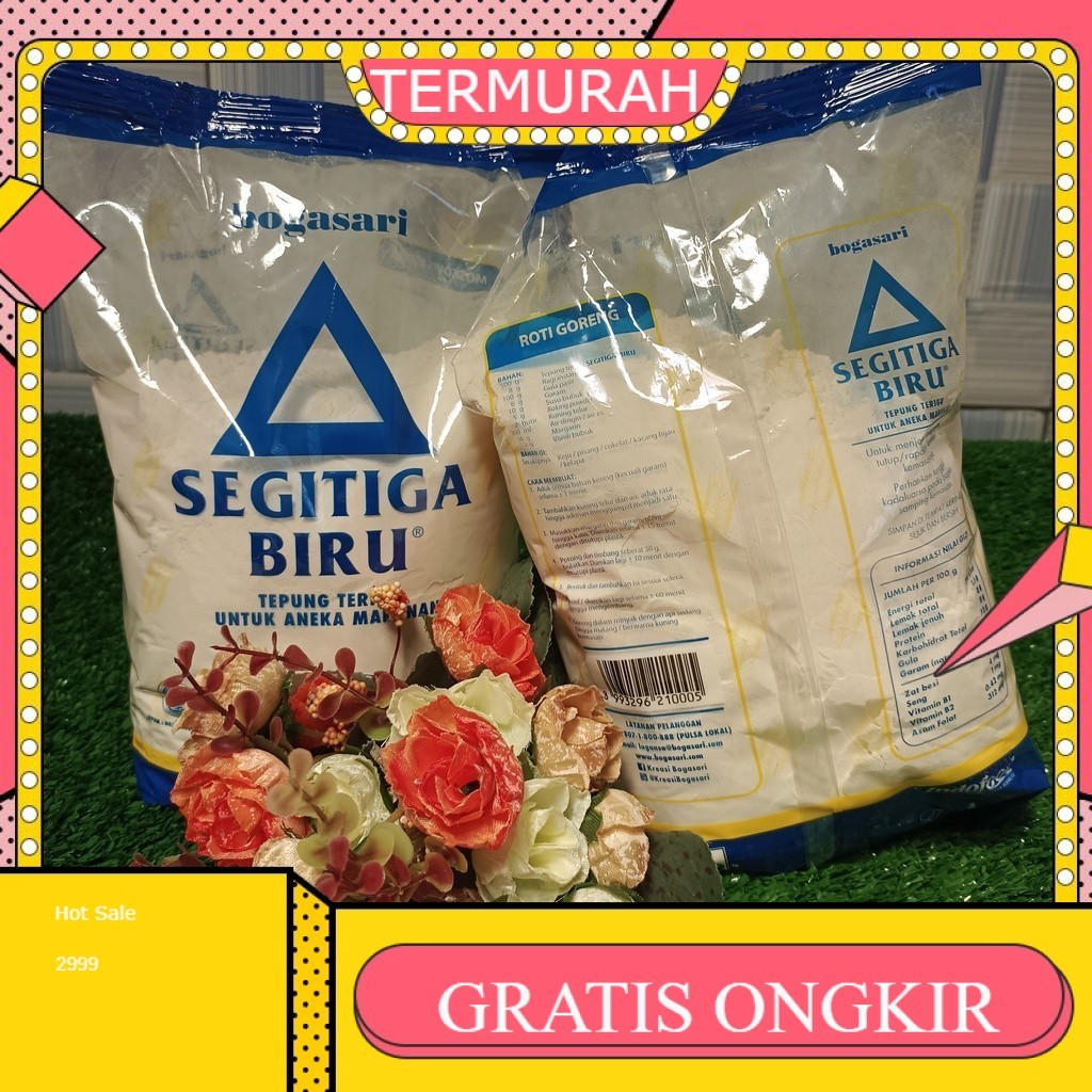 

Segitiga Biru Tepung Terigu Kemasan 1 Kg (Eco)