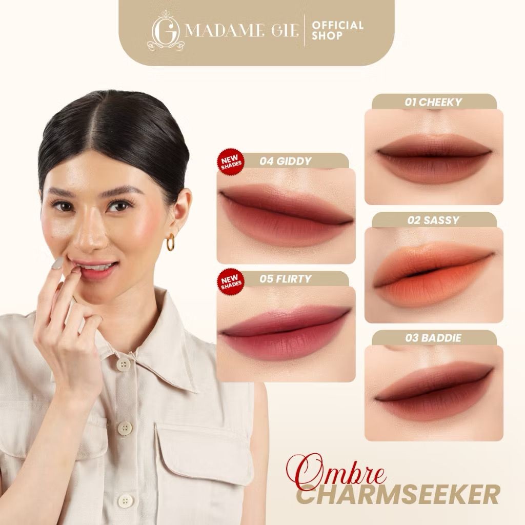 Madame Gie Charmseeker 2in1 Ombre 7gr BPOM