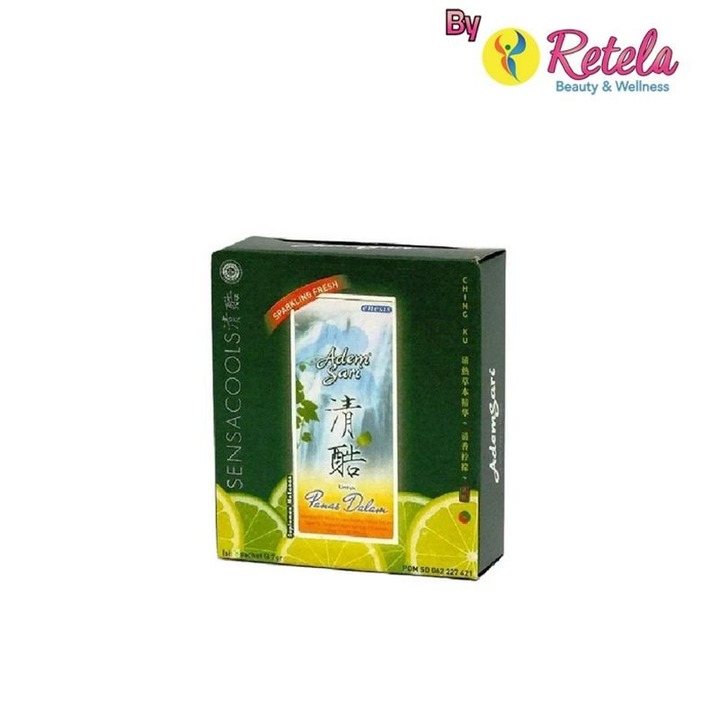

ADEM SARI 1 PACK 5 SACHET (CHING-KU SPARKLING FRESH)