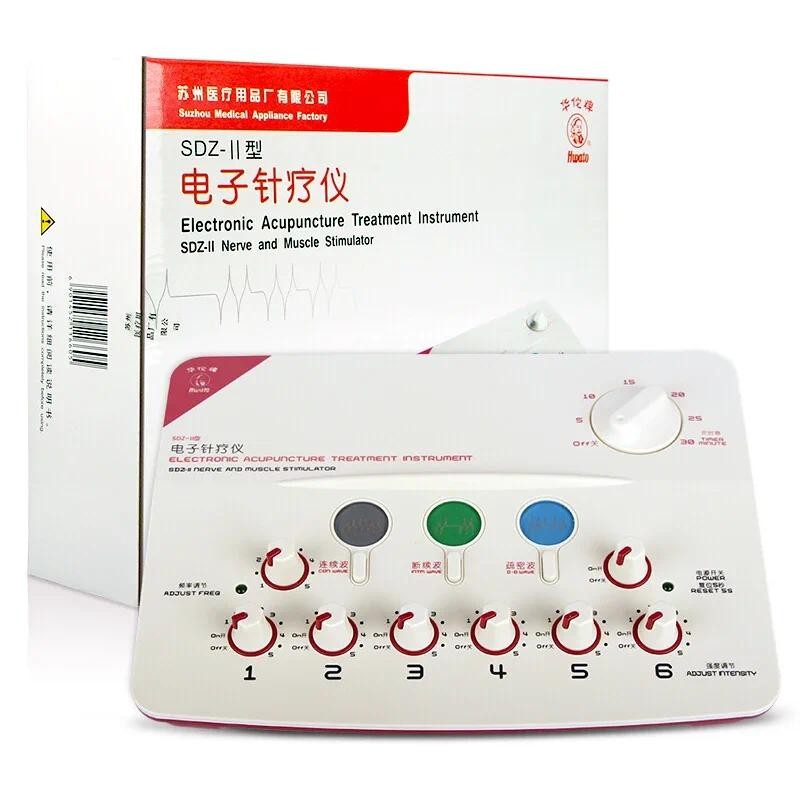 Hwato sdz-ii Electronic Acupuncture Treatment instrument nerve and muscle stimulator 6 Channels Outp