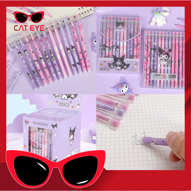 

PROMO - S5930 Pena Karakter Bisa Dihapus / Pulpen Erasable / Pulpen Bisa Dihapus 12 PCS / Pena Hitam 12 PCS / Erasable Gel Pen