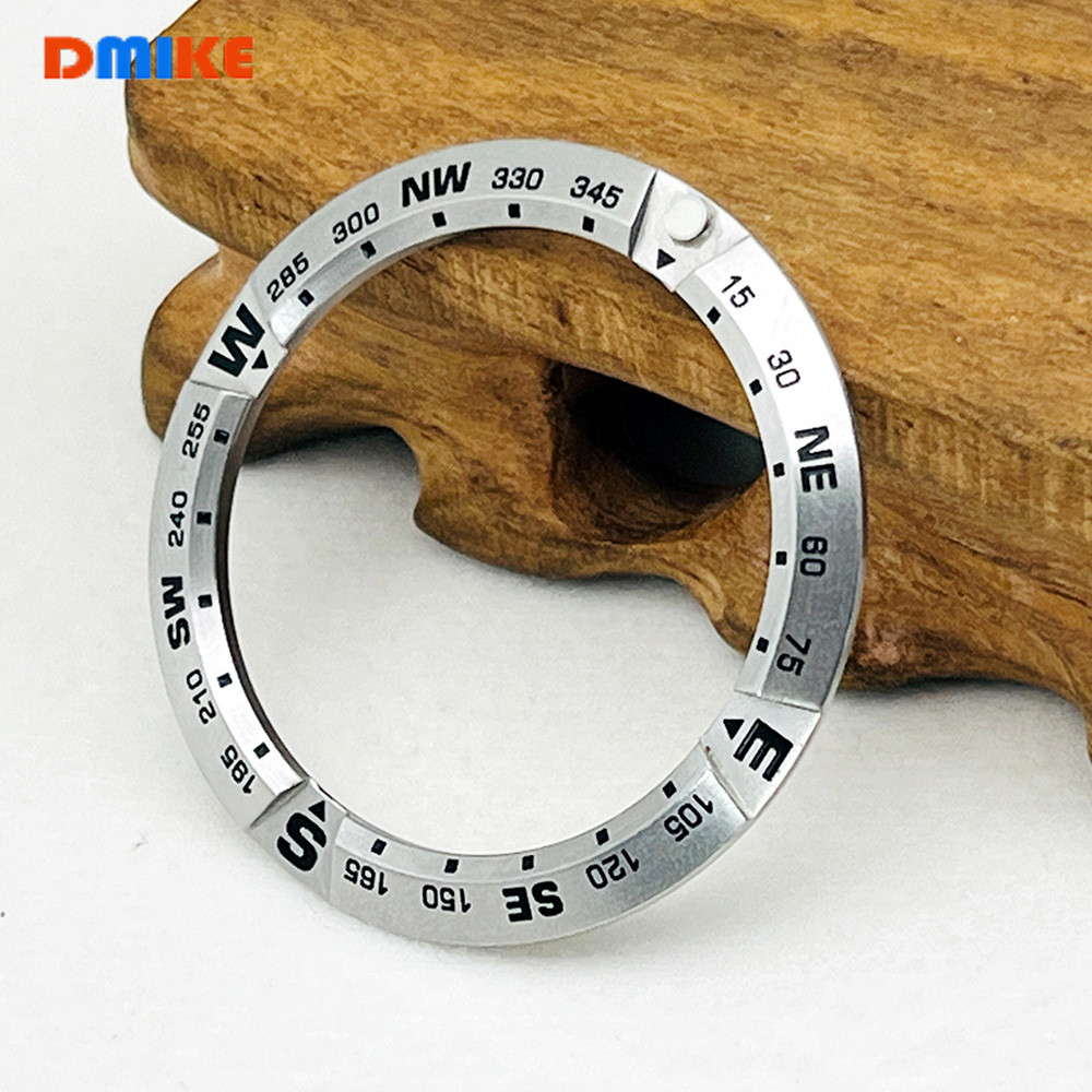 Mod 41mm NH35 Samurai Wat  Bezel Insert Ring Fit for King Samurai SRPF79K1 Wat  Case Stainless steel