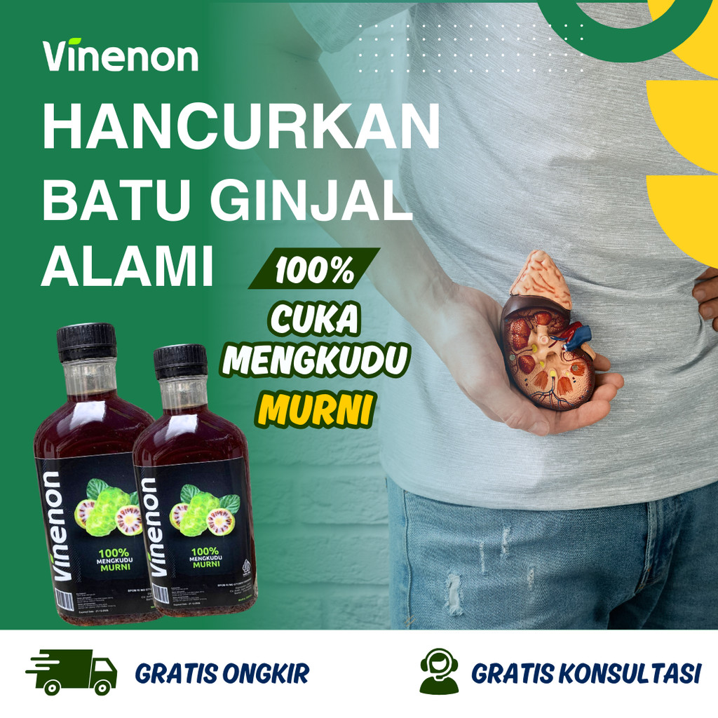 

Vinenon Cuka Mengkudu Murni Membantu Mengatasi Diabetes Kencing Manis dan Kencing Batu, Batu GInjal