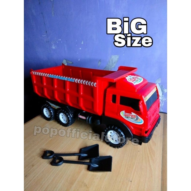 ( Bisa Cod ) Mainan anak truk bak pasir besar - mainan mobil truk bak MURAH BERKUALITAS