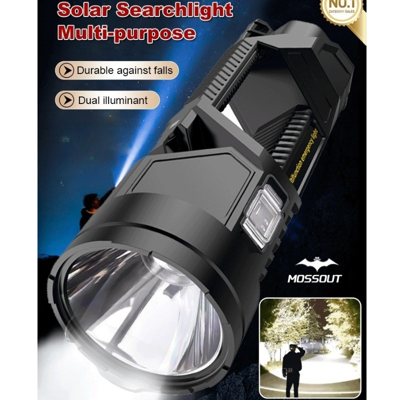 Solar Powered Outdoor Flashlight Solar Outdoor Flashlight Solar Flashlight LED Flashlight