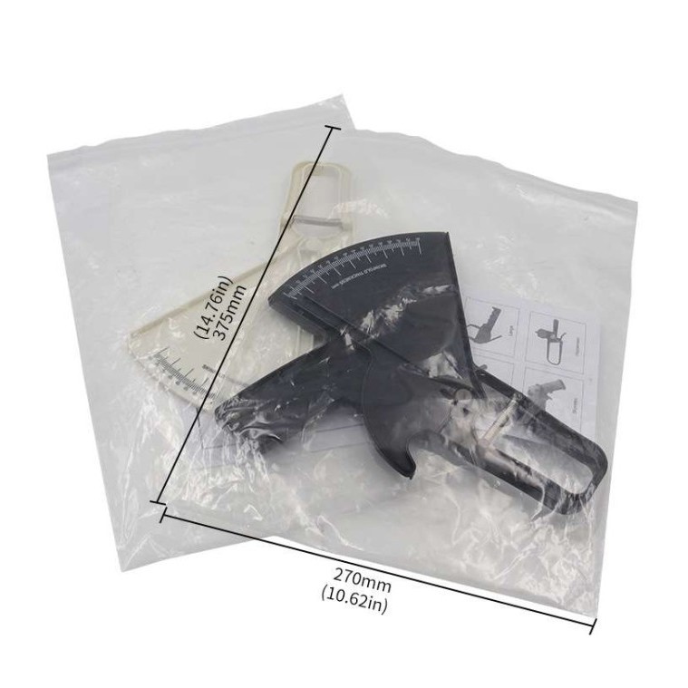 

Skinfold Thickness Caliper AH02 SP / Body Fat Slim Guide Pengukur - Putih