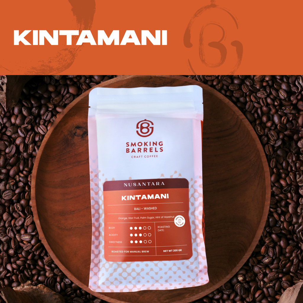 

Biji Kopi Arabika Kintamani Washed 200gr - SB Craft Coffee Nusantara Series Coffee Bean Manual Brew Espresso