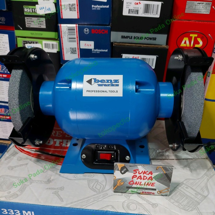 Mesin gerinda duduk 6 inch BENZ