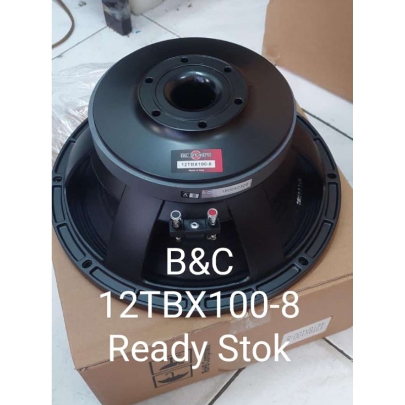 Speaker komponen 12 inch BNC 12TBX100 daun anti air