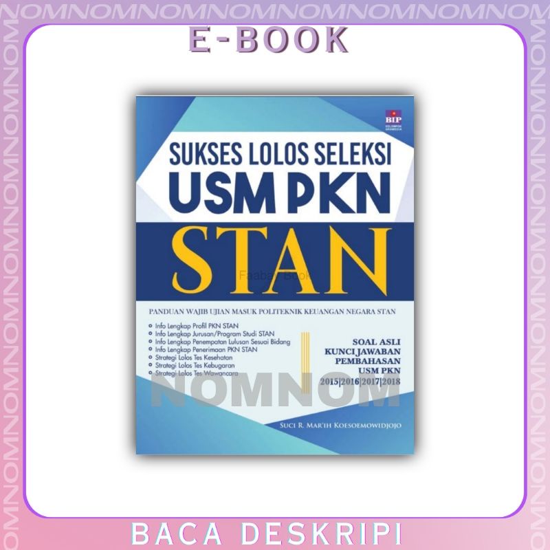 

[Indonesia] SUKSES LULUS SELEKSI USM PKN STAN