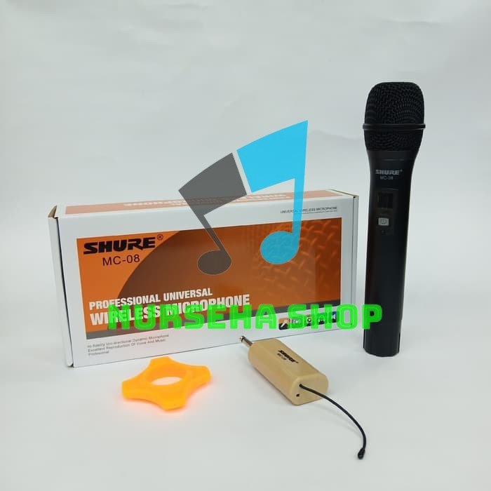 Mic Wireles Shure Mc08