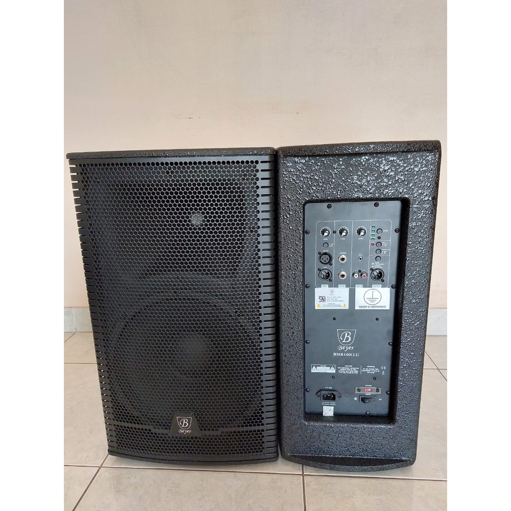 Speaker Aktif 12 inch Beyer Bmb100 Bmb 100 Original Beyer