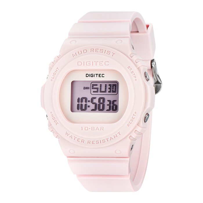 Digitec BDG-7110T Jam Tangan Wanita Digital Karet 7110 DG7110T 7110T