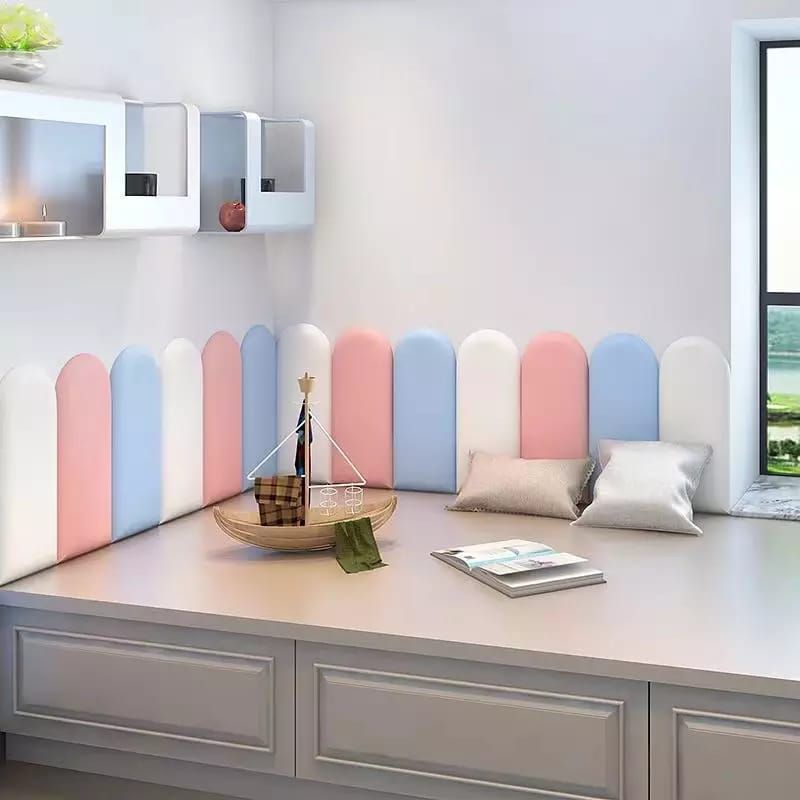 Headboard wall panel 3d, headboard ruang bermain anak