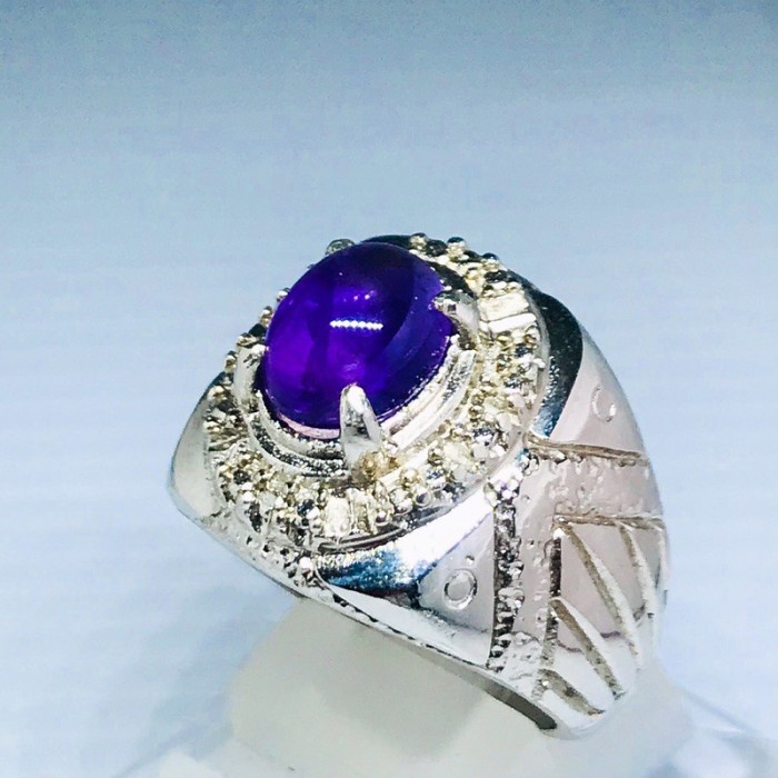 Cincin Batu Kecubung Kalimantan