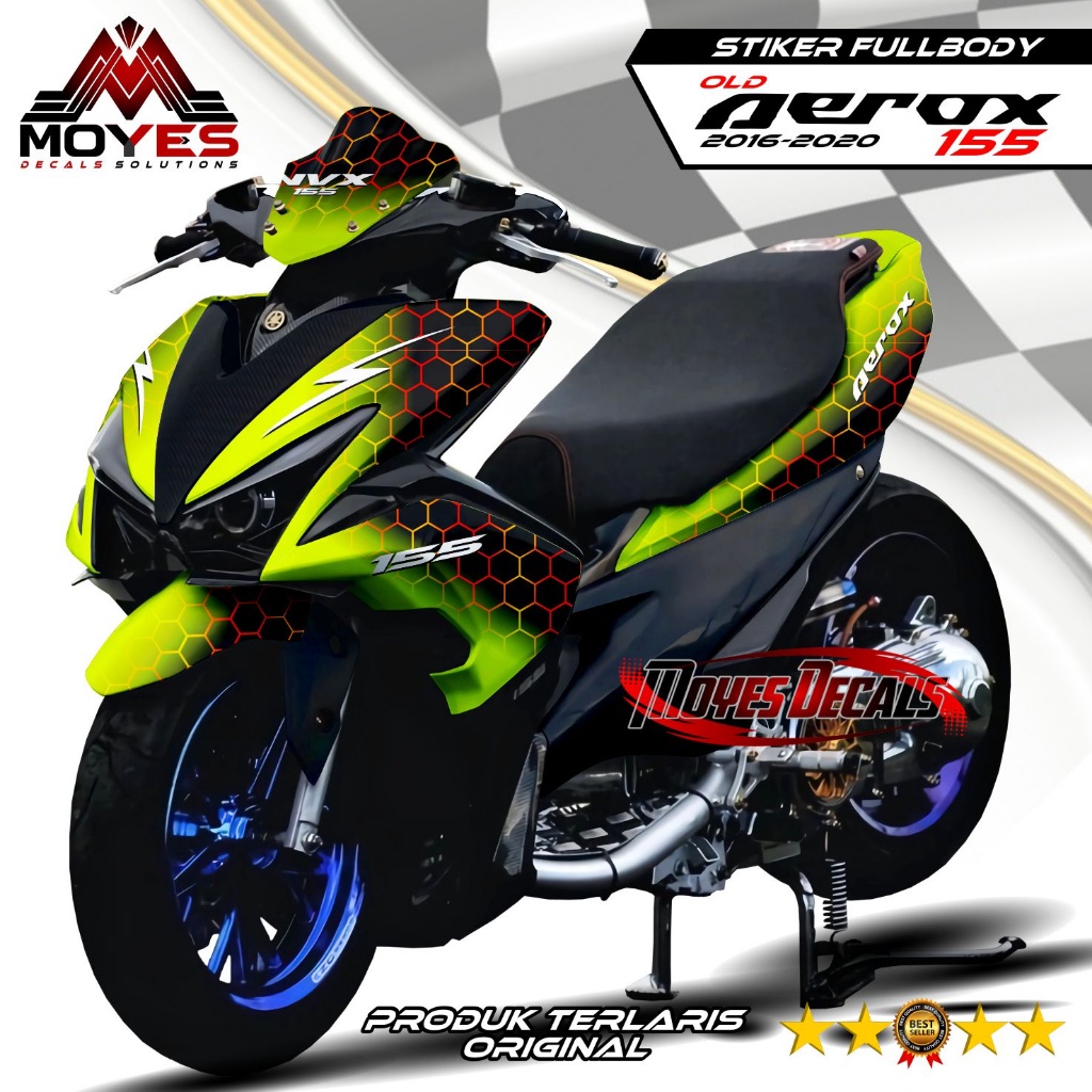 Decal Aerox Fullbody Dekal Aerox Old Fullbody Stiker Decal Aerox Lama