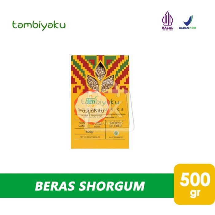 

Beras Sorgum Putih / Sorghum Rice Tambiyaku (500 gr) - FasyAnita Mart Denpasar