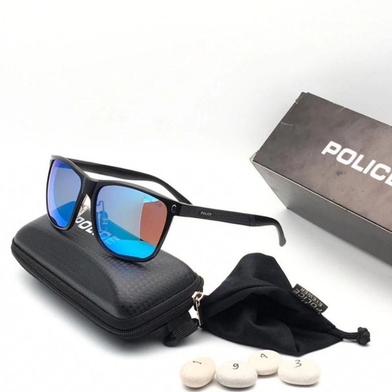 KACAMATA POLICE A1943 ORIGINAL FULLSET FRAME METAL TITANIUM LENSA ASLI KACA POLARIZED ANTI SILAU GAY
