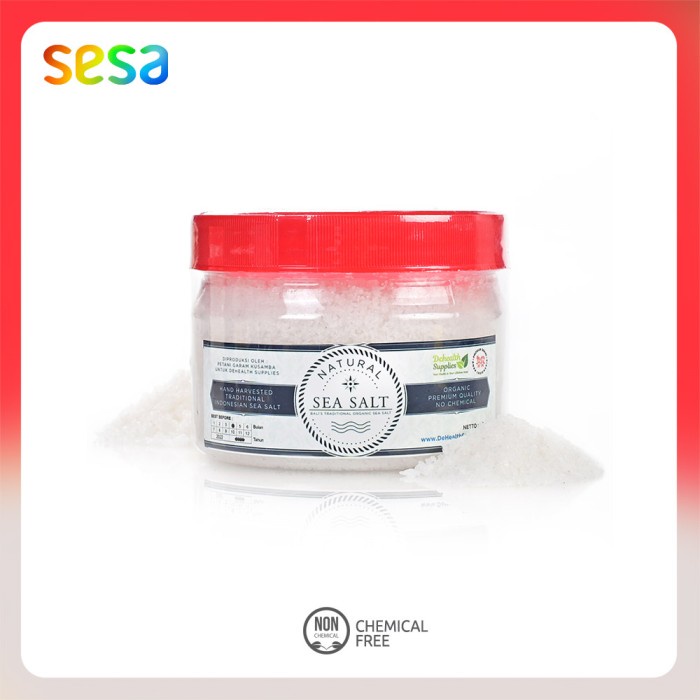 

New Produk Terlaris Dehealth Kusamba Sea Salt - Garam Laut Natural 250 G