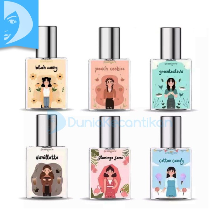 Geamoore Parfum Wanita Addicted Series 15ml EDP Geamore Geamor - Peach Cookies