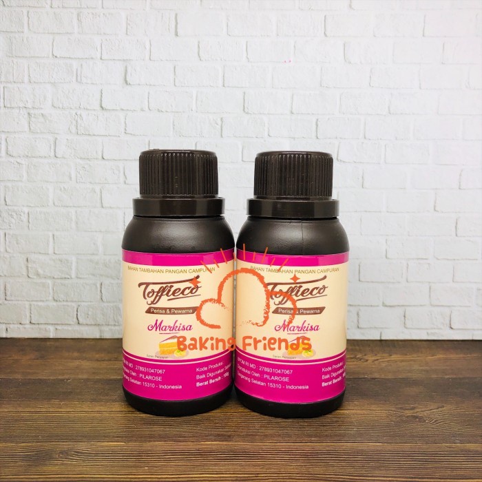 

New Produk Terlaris Toffieco Pasta Passion Fruit 100GR / Perisa Perasa Pewarna Markisa