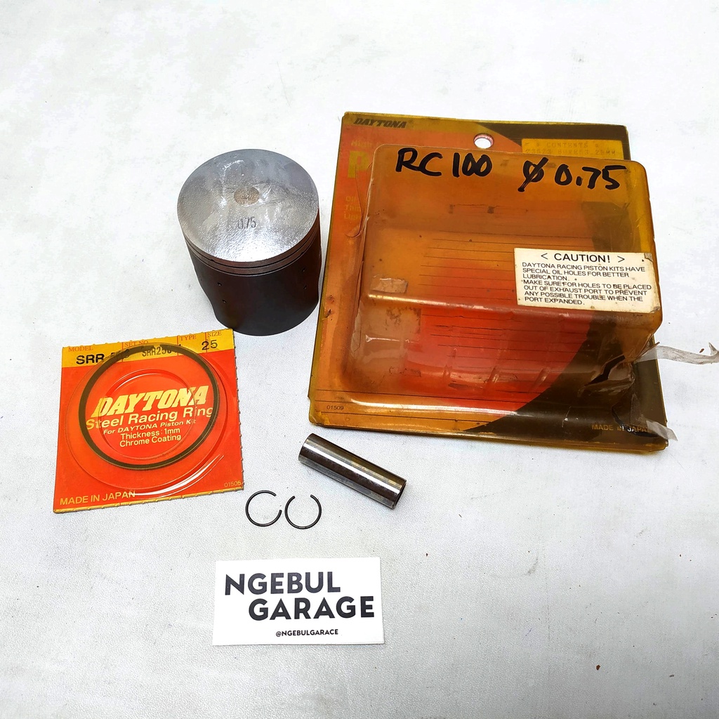 Piston Ring Pen Set RC100 OS 75 YAMAHA DAYTONA