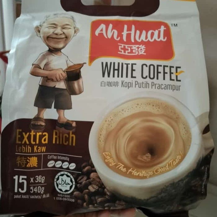 

✨PROMO✨ -ah huat extra rich white coffee