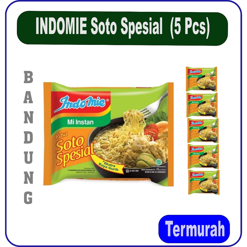 

INDOMIE Soto Spesial (5 Pcs)