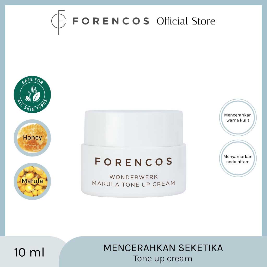 Forencos Wonderwerk Tone Up Cream - Efek Cerah Seketika