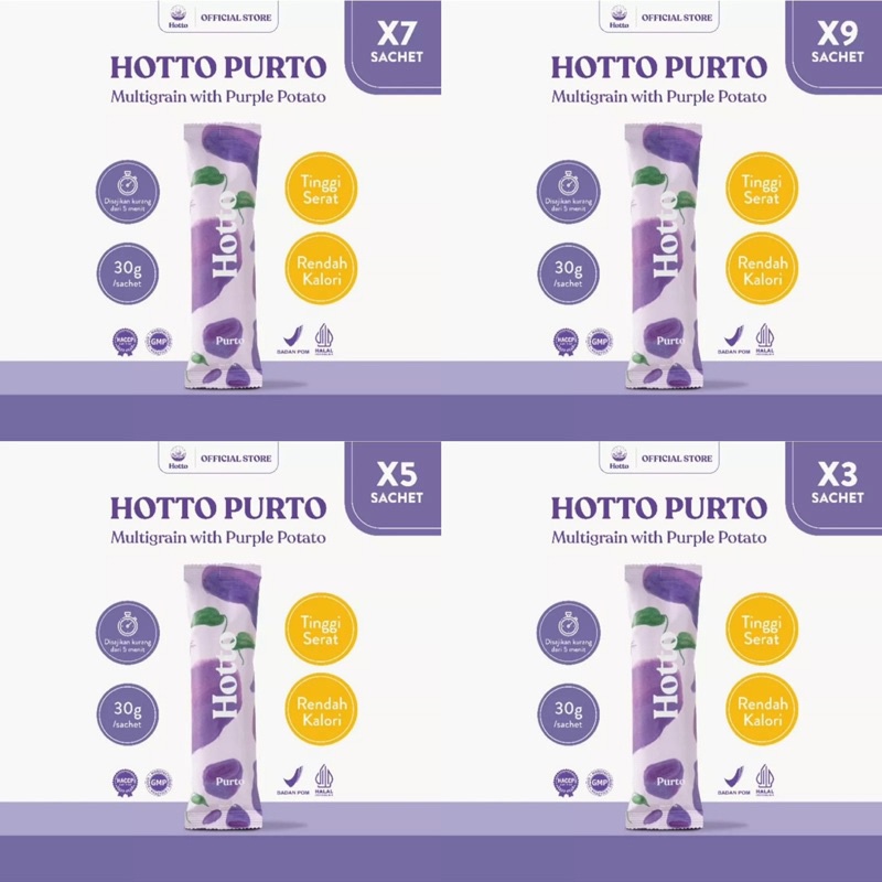 

Hotto Purto Multigrain with Purple Potato