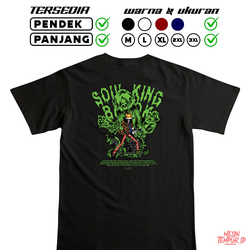 kaos one piece brook