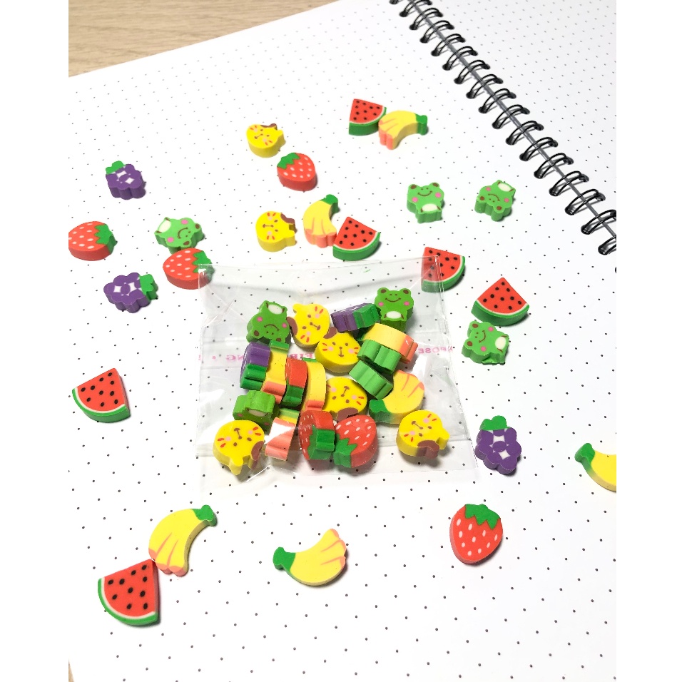 

Penghapus Mini Koleksi Eraser Karet Belajar Alat Tulis Stationery GoKits GoK-ST0460