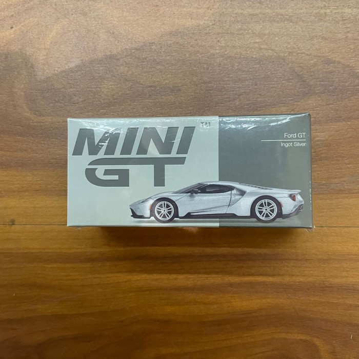MINI GT minigt 340 FORD GT INGOT SILVER LP27