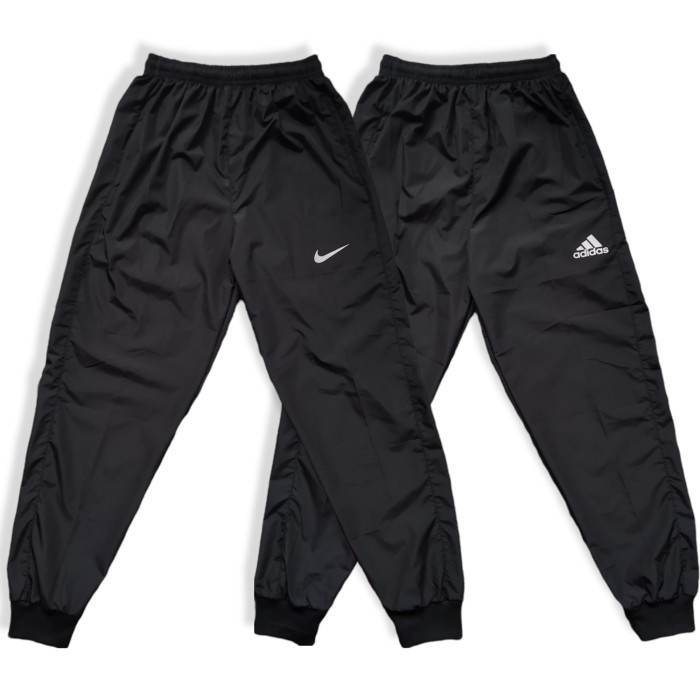 Celana Training Pria Bahan Parasut Sport Training Olahraga Pria Jogger - Army/Loreng, M