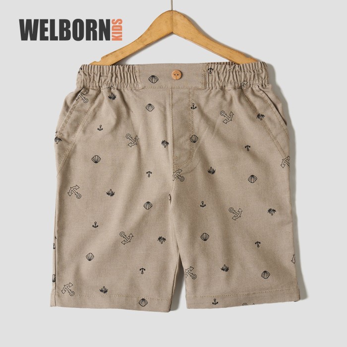 Welborn Kids Jonas Pants Celana Pendek Katun 4-14 Tahun Anak Laki Laki