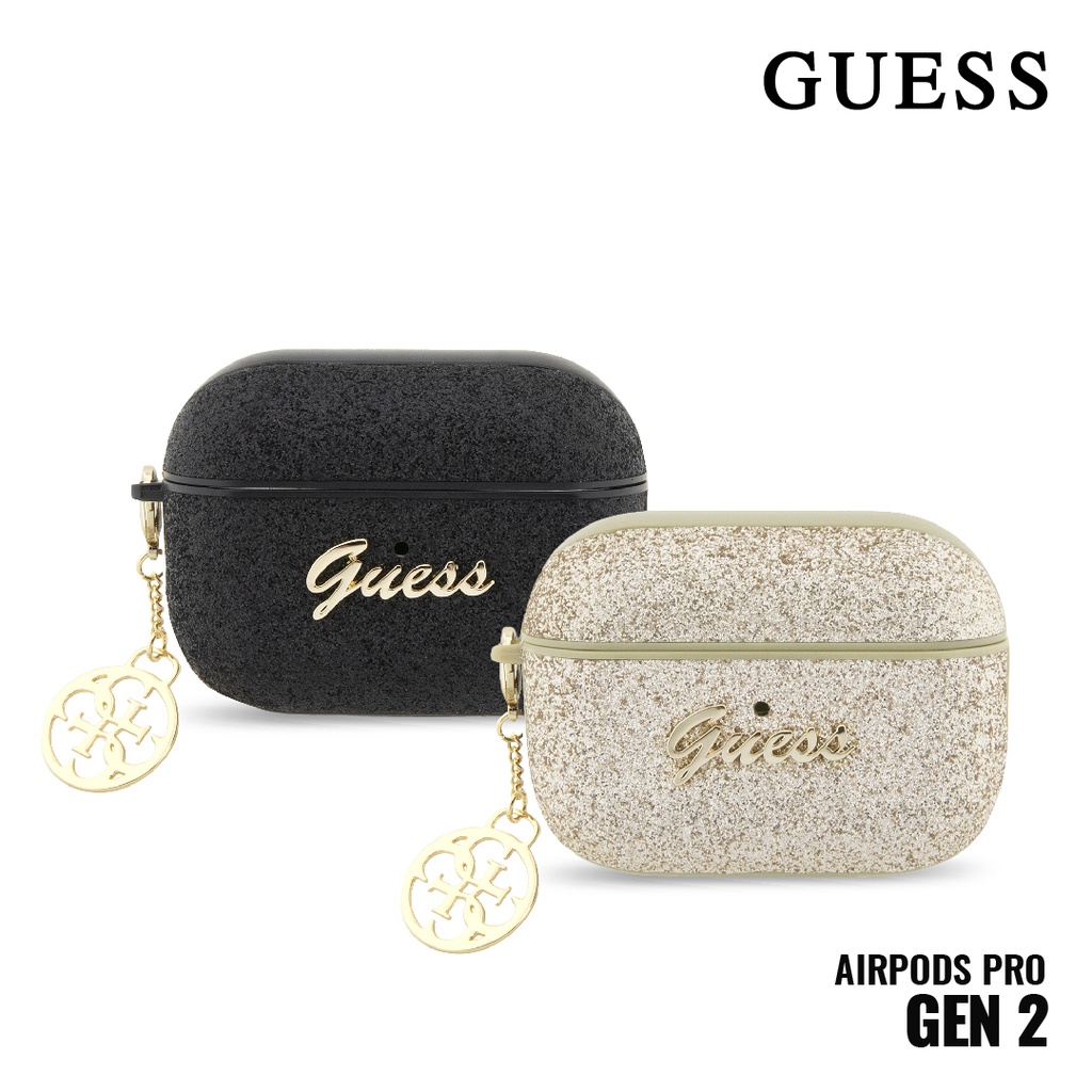 Case Airpods Pro 2 GUESS Glitter 4G Charm