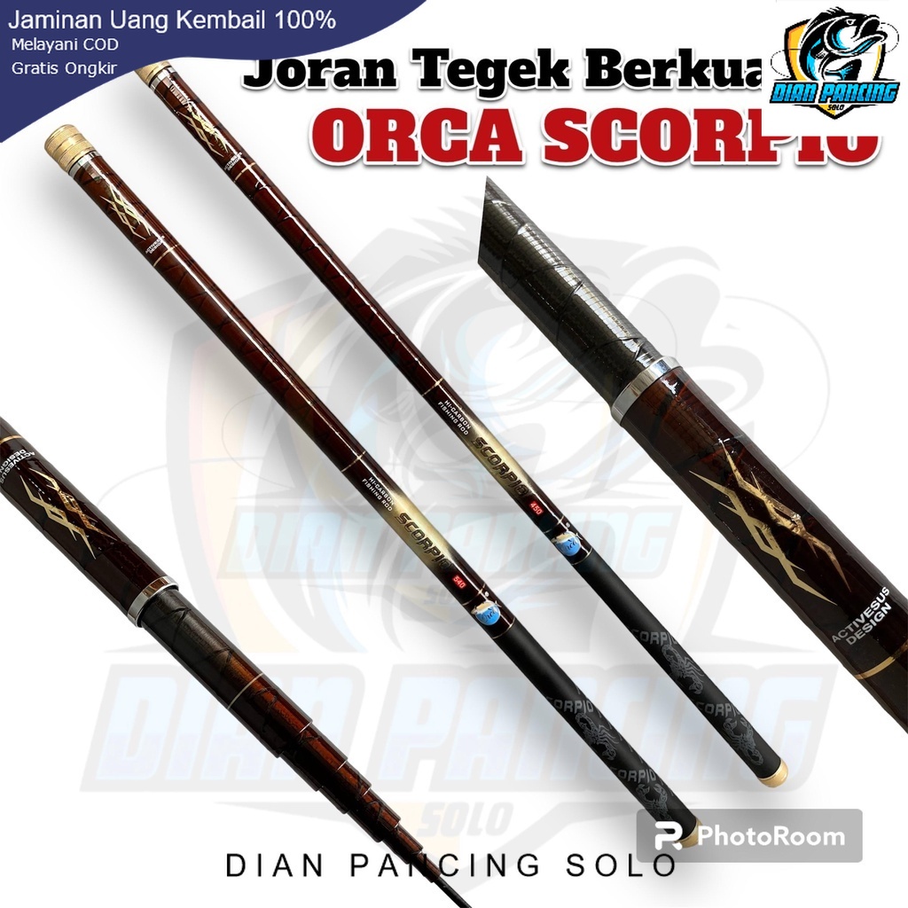 Joran Pancing Tegek Orca Scorpio 450 dan 540
