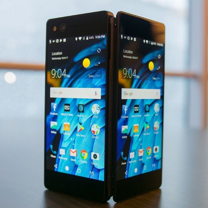ZTE AXON M RAM 4GB INTERNAL 64GB DUAL SCREEN FOLDABLE SMARTPHONE ORIGINAL
