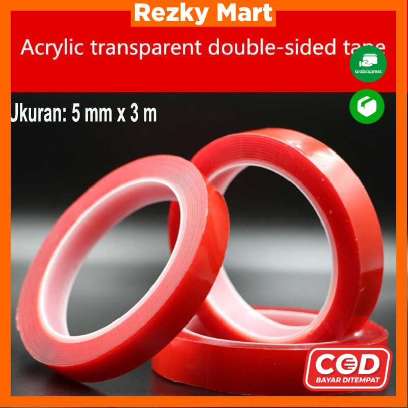 

SZBFT Perekat Double Tape Acrylic Adhesive Transparent Sticker - J4702