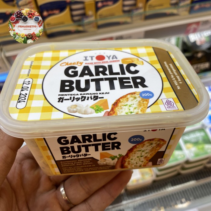 

Itoya Garlic Butter Cheesy Japan | Mentega Bawang Keju 200 grm