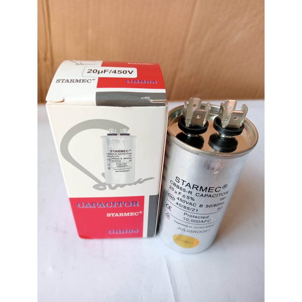 kapasitor ac  20 uf
