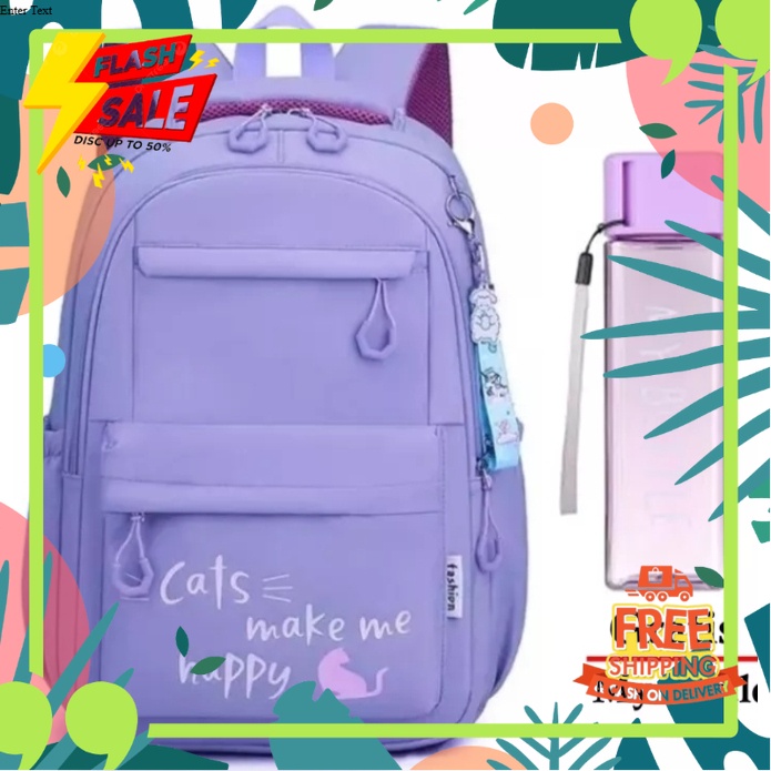 OUTFIT JKT48 TERBARU NEW ERA //Tas sekolah paling populer / Tas ransel korea style / Tas perempuan r